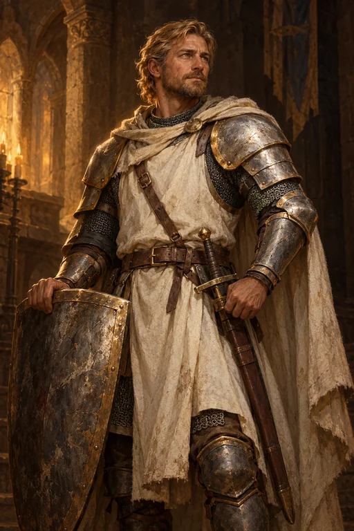 Interpretazione artistica di un personaggio adulto della classe Paladino