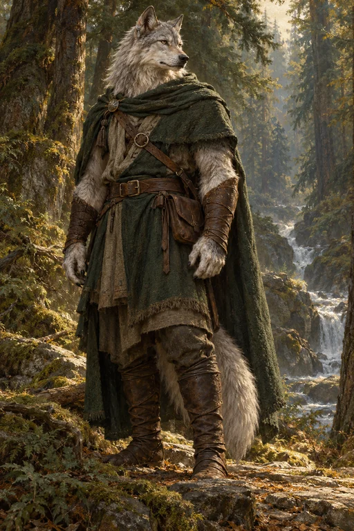 Wulfar: ritratto pittorico di un personaggio adulto