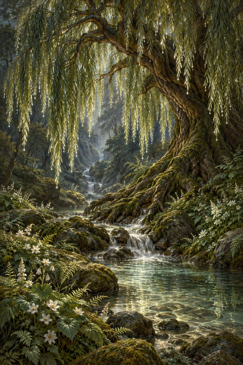 Il salice e il ritorno dell’acqua nel giardino di Arcadia