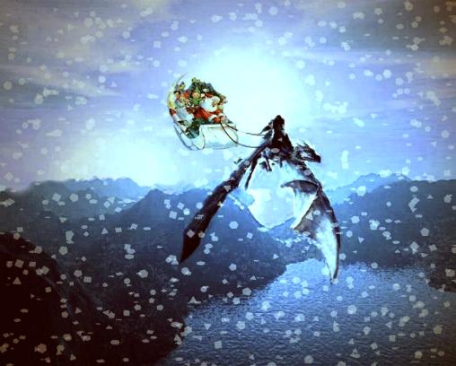 Santa's Dragon Sleigh